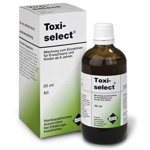 TOXISELECT, Echinacea purpurea, Bryonia, Apis, Lachesis, Sulfur UK