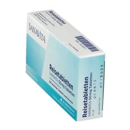 TRAVEL sickness TABLETS, dimenhydrinate, prevent, treat nausea, vomiting, antihistamine - UKDorf 