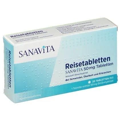 TRAVEL sickness TABLETS, dimenhydrinate, prevent, treat nausea, vomiting, antihistamine - UKDorf 