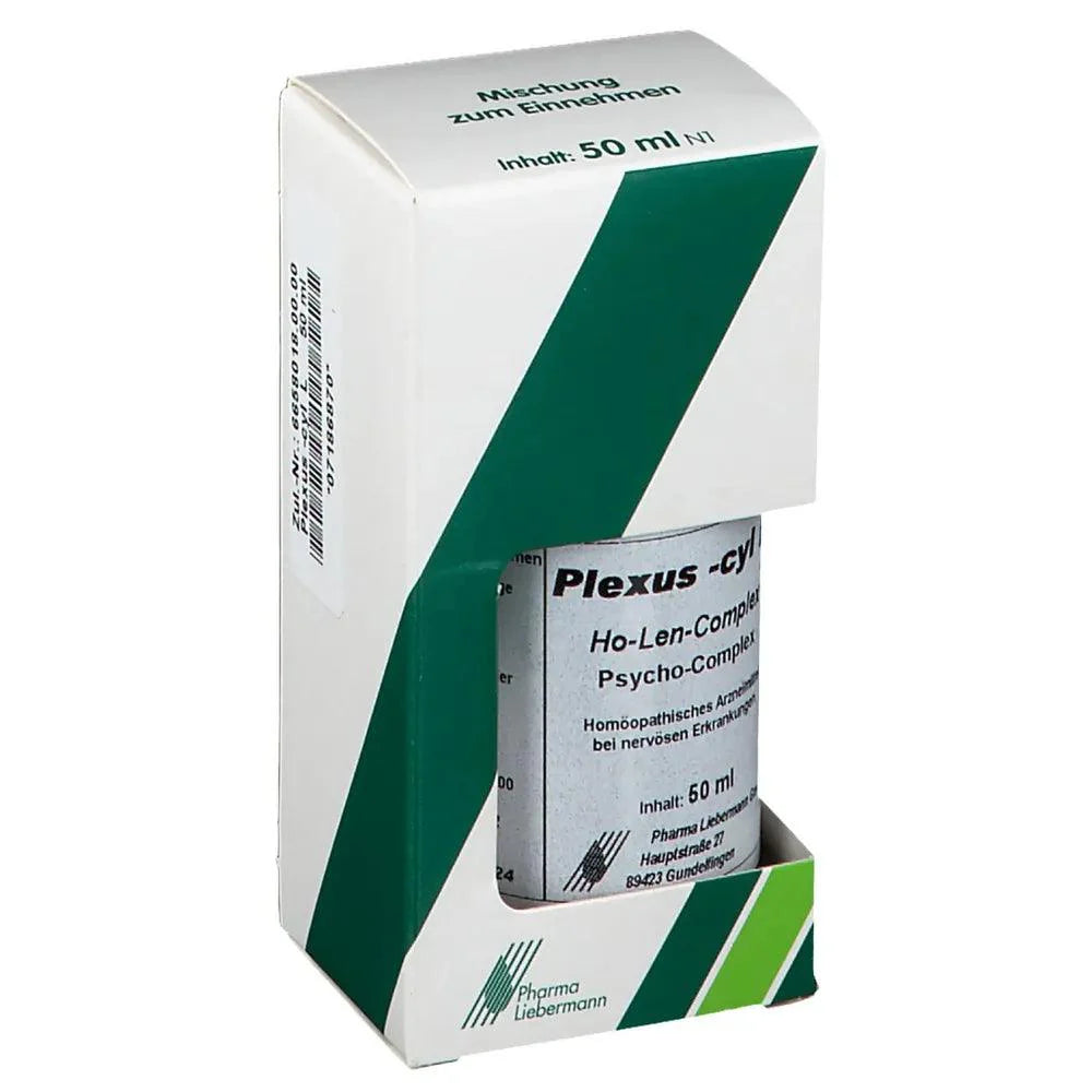 Treat stress and anxiety, ease muscular pain, PLEXUS-CYL L Ho-Len-Complex drops - UKDorf 