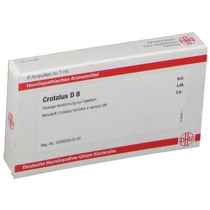 Treating depression, constipation, testicle atrophy, CROTALUS D 8 ampoules - UKDorf 