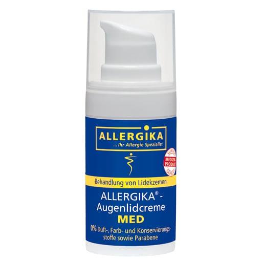 Treatment of eyelid eczema, ALLERGIKA eyelid cream MED - UKDorf 