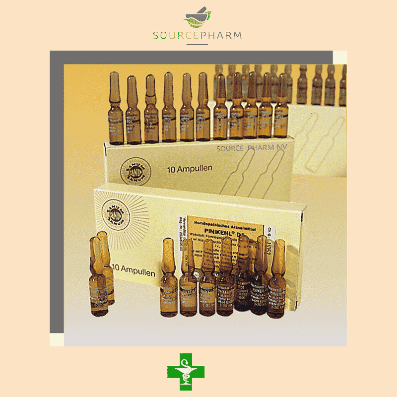 Treatment of headaches, nausea, liver disease, PINIKEHL ampoules D 5 - UKDorf 
