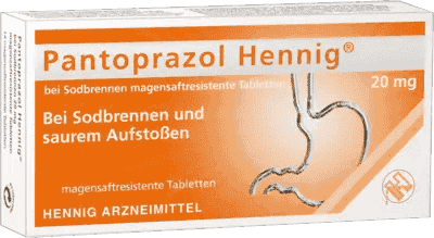 Treatment of heartburn, acid reflux, PANTOPRAZOLE - UKDorf 