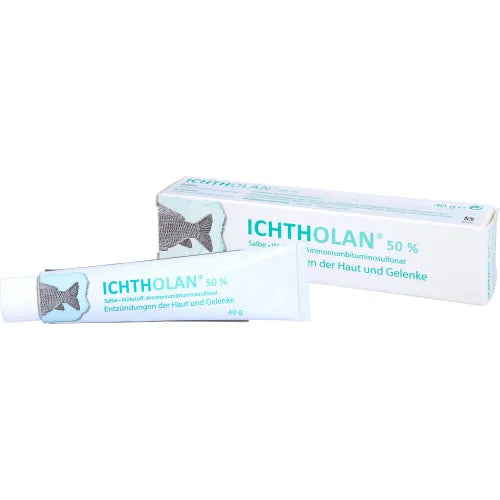 treatment for joint wear and tear in the knee (gonarthrosis) ICHTHOLAN 50% Ointment 40 g