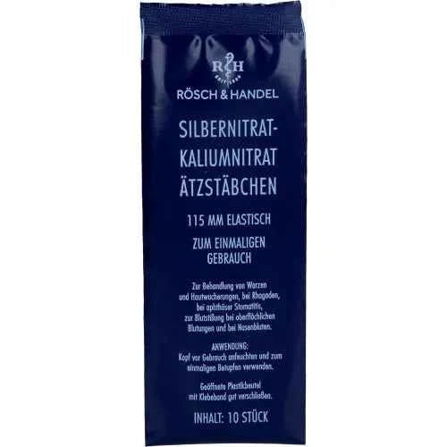 treatment of warts and skin growths, for rhododendrons Silver nitrate-potassium nitrate etching sticks