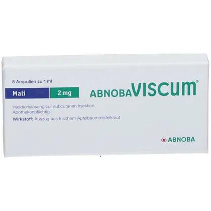 Tumor diseases, mistletoe, ABNOBAVISCUM Mali 2 mg ampoules - UKDorf 