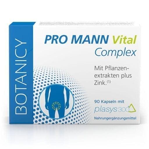 Turmeric, Pollen, pumpkin seeds, Nettle, Black cohosh, PRO MANN VITAL COMPLEX - UKDorf 