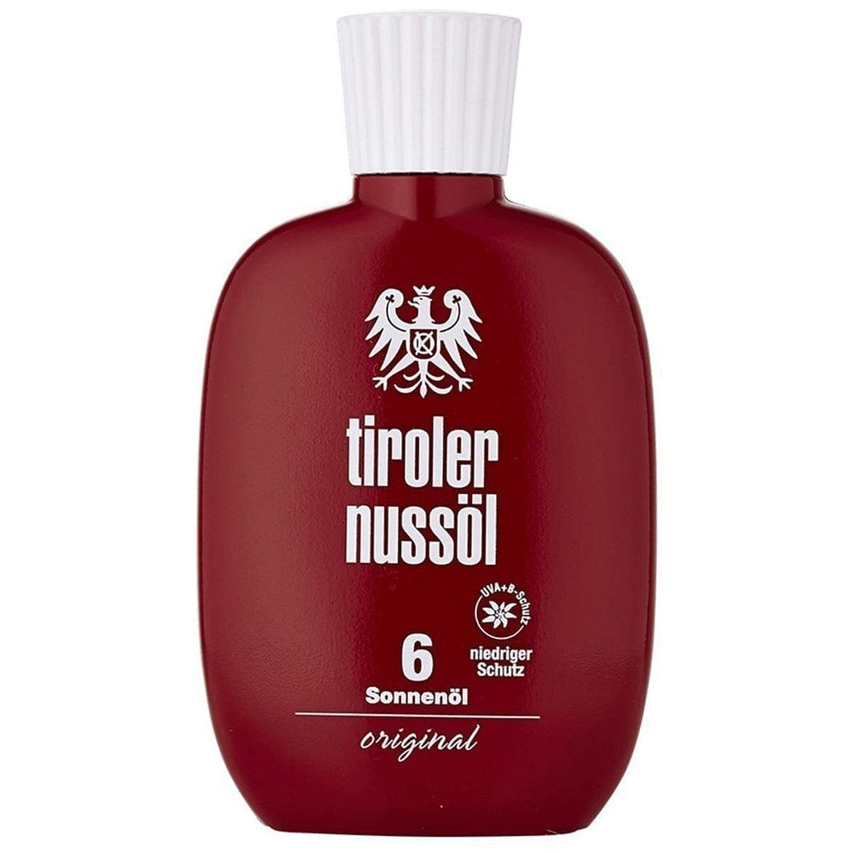 TYROLEAN NUSSÖL original sun oil waterproof SPF 6 UK
