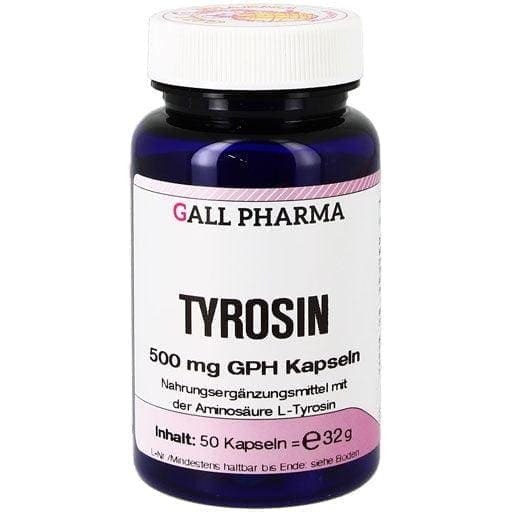 TYROSINE 500mg GPH Capsules - UKDorf 