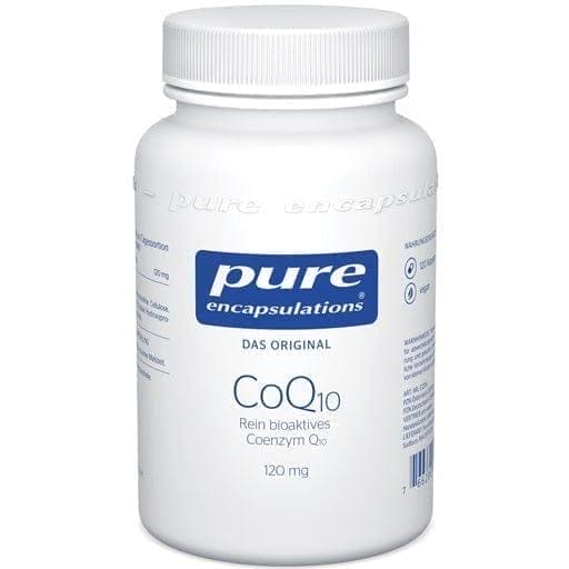 Ubidecarenone, PURE ENCAPSULATIONS CoQ10 120 mg capsules - UKDorf 
