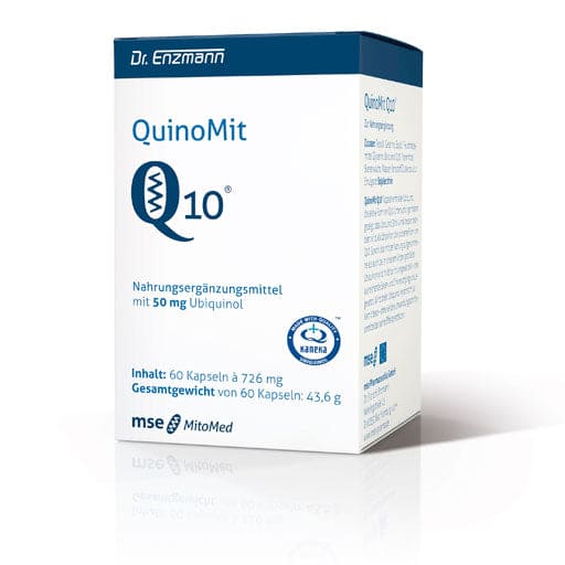 Ubiquinol, QUINOMIT Q10 capsules - UKDorf 
