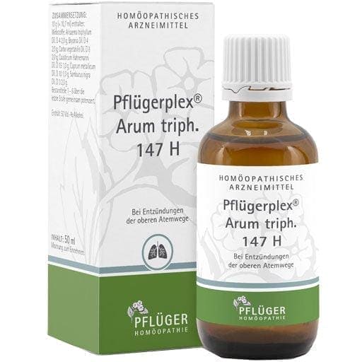 Upper respiratory tract infection, PFLÜGERPLEX Arum triph.147 H drops - UKDorf 
