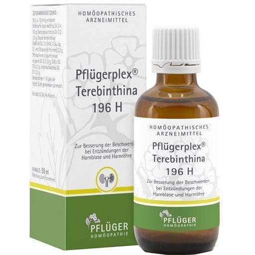 Urethra, chronic inflammation of the bladder, PFLUEGERPLEX Terebinthina 196 H drops - UKDorf 