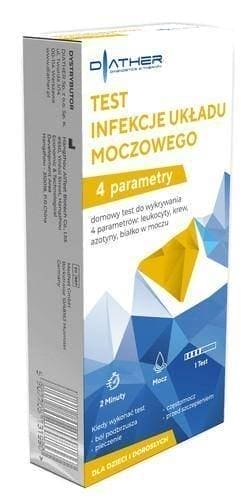 Urinary tract infections test 4 parameters x 1 piece UK