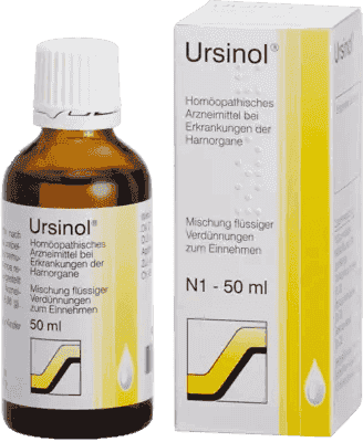 URSINOL, homeopathic, bladder emptying disorders, homeopath drops - UKDorf 