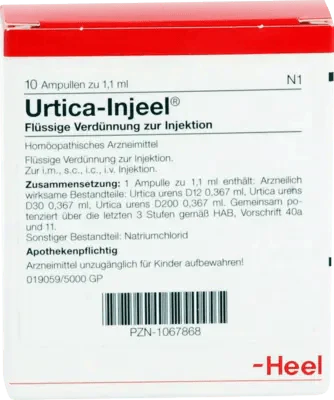 URTICA INJEEL ampoules - UKDorf 