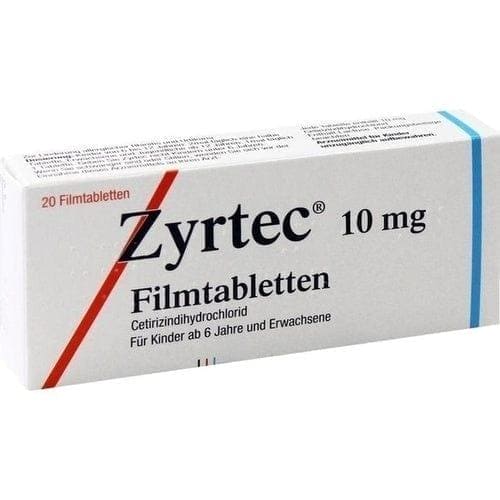 Urticaria, ZYRTEC film-coated tablets - UKDorf 