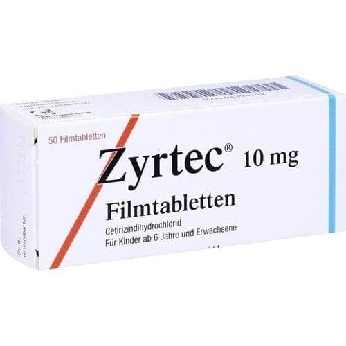 Urticaria, ZYRTEC film-coated tablets - UKDorf 