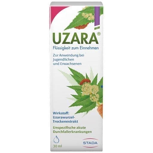 UZARA 40 mg-ml diarrhea solution for ingestion UK