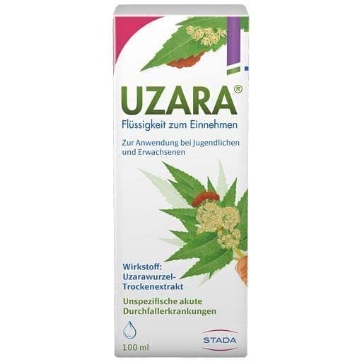 UZARA 40 mg-ml diarrhea solution for ingestion UK