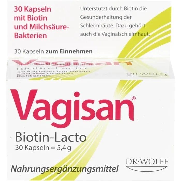 VAGISAN Biotin-Lacto, vaginal mucosa UK