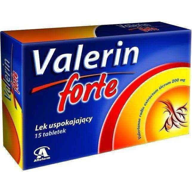 Valerin Forte x 15 tablets, insomnia cures, how to cure insomnia UK
