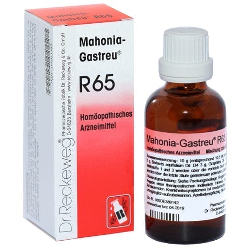 Varicose veins, psoriasis, anxiety, scleroderma, MAHONIA-Gatreu R65 mixture - UKDorf 