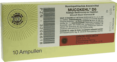 Varicose veins, thromboses, phlebitis, hemorrhoids, MUCOKEHL ampoules D 6 - UKDorf 