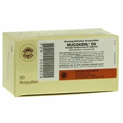 Varicose veins, thromboses, phlebitis, hemorrhoids, MUCOKEHL ampoules D 6 - UKDorf 