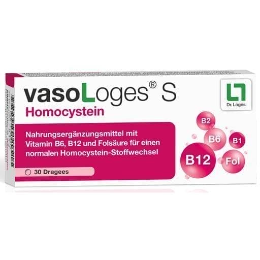 VASOLOGES S homocysteine coated tablets UK