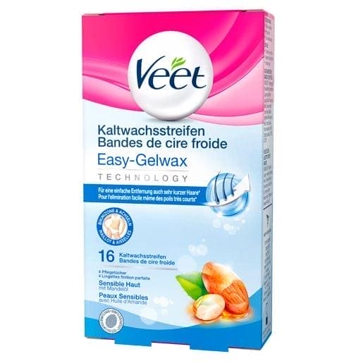 VEET Cold Wax Strips Bikini Zone & Armpits - UKDorf 