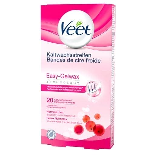 VEET cold wax strips for normal skin - UKDorf 