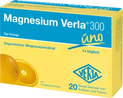 VEGAN, MAGNESIUM VERLA 300 sachets Granules - Orange - UKDorf 
