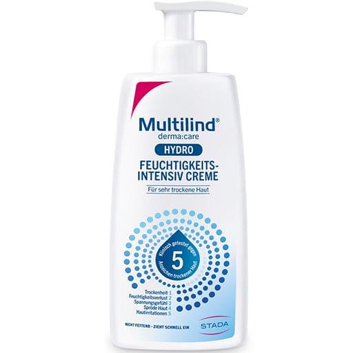Vegan moisturiser for very dry, itchy skin, MULTILIND DermaCare Hydro Cream - UKDorf 