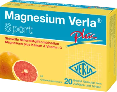 VEGAN, VEGETARIAN magnesium citrate, MAGNESIUM VERLA plus granules - UKDorf 