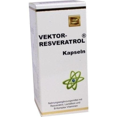 VEKTOR Resveratrol Capsules, resveratol, lactalbon and B-complex vitamins - UKDorf 
