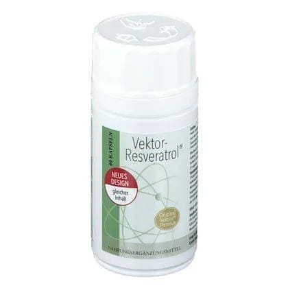 VEKTOR Resveratrol Capsules, resveratol, lactalbon and B-complex vitamins - UKDorf 