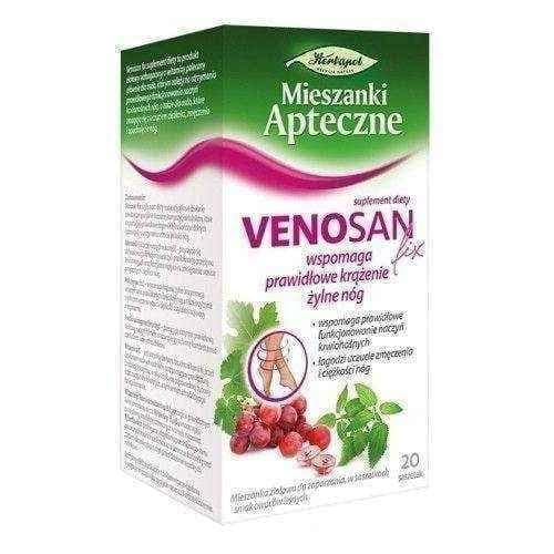 VENOSAN Fix x 20 x 2.5g sachets, heaviness, legs feel heavy, leg fatigue UK