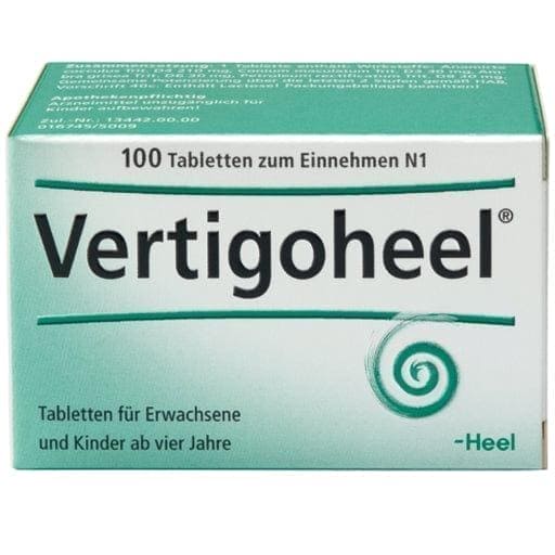 Vertigo, dizziness, dizzy, VERTIGOHEEL tablets - UKDorf 