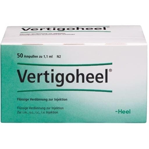 Vertigo, dizziness, treatment for vertigo, VERTIGOHEEL ampoules - UKDorf 