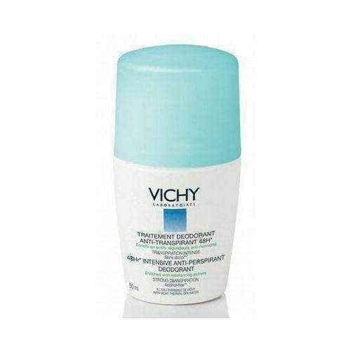 Vichy Deodorant Roll-On, 50ml Anti-perspirant UK