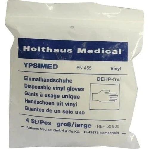Vinyl gloves large, GLOVES One Ypsimed Vinyl large UK
