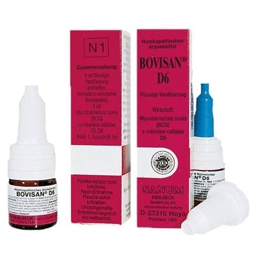 Viral infection, bacterial infection, Mycobacterium bovis, BOVISAN D 6 drops - UKDorf 