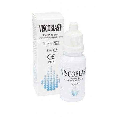 VISCOBLAST eye drops 15ml, eye drops for dry eyes UK
