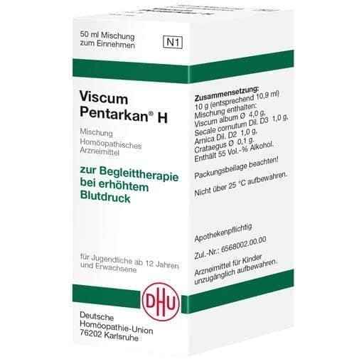 VISCUM PENTARKAN H mixture cancer, depression, anti-inflammatory remedy
