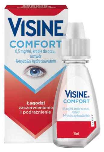 Visine Comfort 0.5mg, ml eye drops 15ml