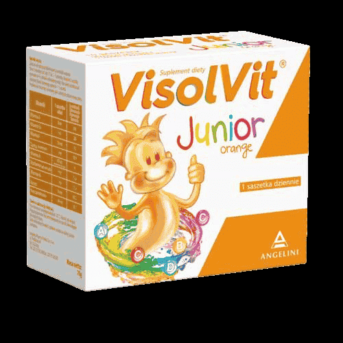 VISOLVIT JUNIOR orange flavoring x 10 sachets - visolvit junior