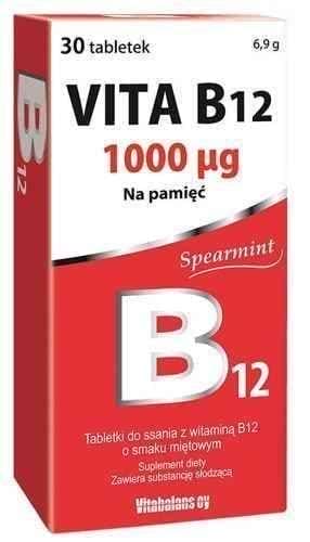 Vita B12 1000mcg x 30 lozenges UK