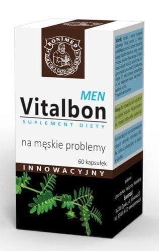 Vitalbon Men mummy, tribulus terrestris extract x 60 capsules UK